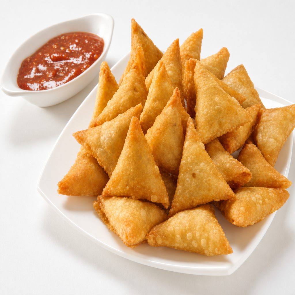 1. Lentil Sambusa.